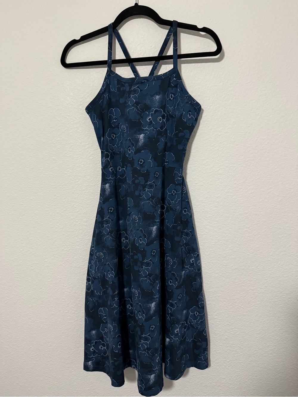 Pact Navy Blue Floral Midi Dress - Picture 3 of 15